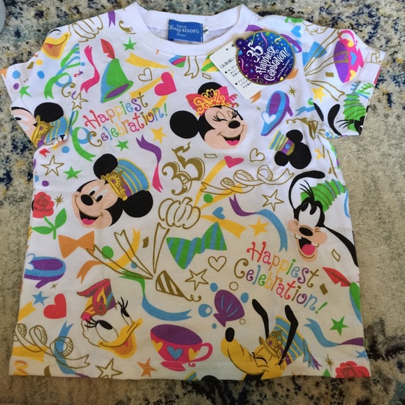 Disney Other - New tokyo Disneyland limited edition kids shirt